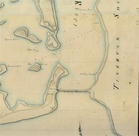 Aquidneck Island north Rhode Island 1819 Map Portsmouth | Etsy