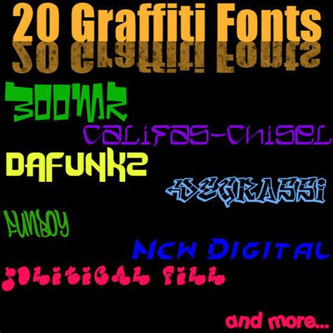 Graffiti Fonts by Gibmee on DeviantArt