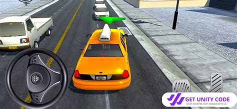 Modern Taxi Driver Simulator Game Unity Source Code - Get unity code