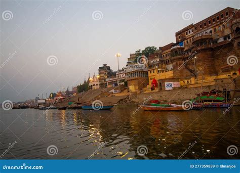 Ganges river stock image. Image of india, peaceful, people - 277359839