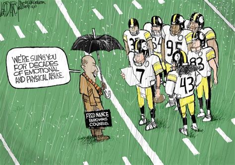 Sorry Cleveland Browns..but you're an easy win! | Editorial cartoon ...