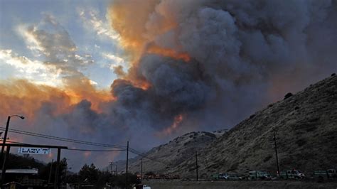 Wildfire explodes in rural Los Angeles County hills, forcing hundreds ...