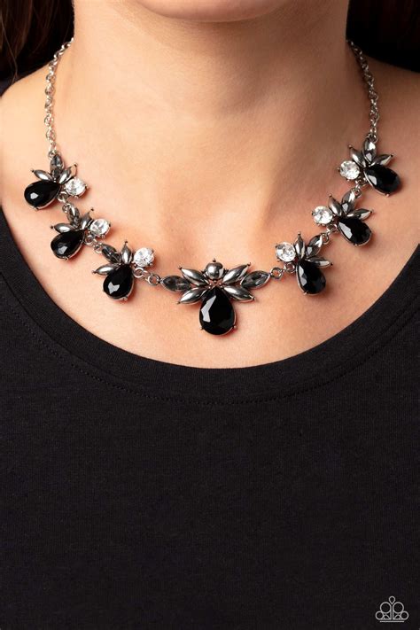 Explosive Effulgence - Black Necklace - Paparazzi Accessories – Bedazzle Me Pretty Mobile ...