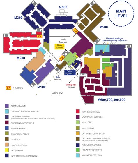 Hospital Map – Woodstock Hospital