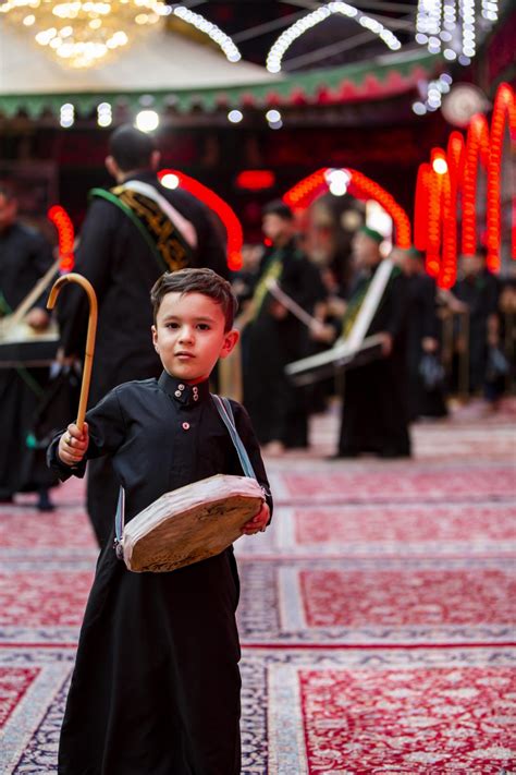 Pictures of the participation of children in the condolence processions.