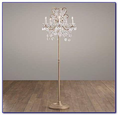 Gold Floor Lamp With Crystals - Flooring : Home Design Ideas # ...