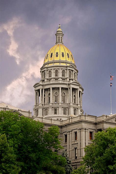 Colorado State Capitol Building Denver Co Photograph by Christine Till