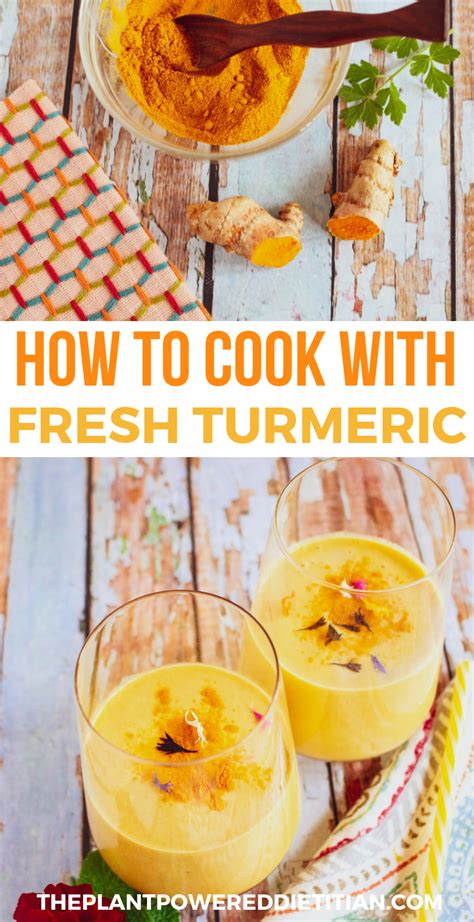 How to Use Fresh Turmeric Root in the Kitchen - Sharon Palmer, The Plant Powered Dietitian ...