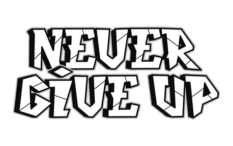 Never Give Up Cenation Logo