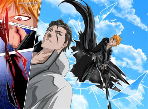 Ichigo vs Aizen by drake---666 on DeviantArt