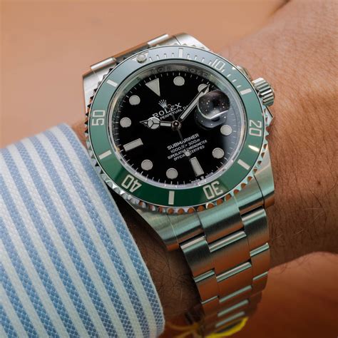 Rolex Submariner 126610LV Watch With Green Ceramic Bezel Debut ...