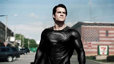 Henry Cavill teases a black Superman suit for Justice League