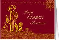 Country Western Christmas Cards from Greeting Card Universe