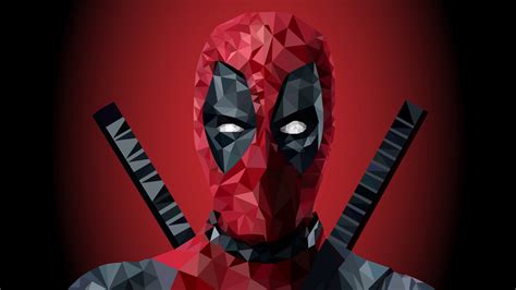 Deadpool Low Poly Art Fondo de pantalla ID:2993