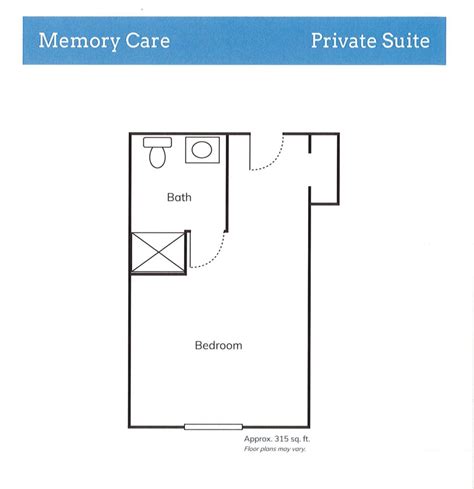 Floor Plan - Vista Lake Senior Living Center