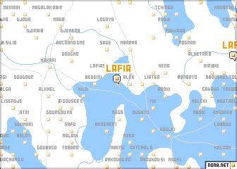 Lafia (Cameroon) map - nona.net