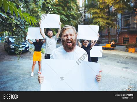 Group Protesting Young Image & Photo (Free Trial) | Bigstock