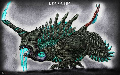 Pacific Rim Fan Kaiju: Krakatoa (2.0) by Quinn-Red on DeviantArt