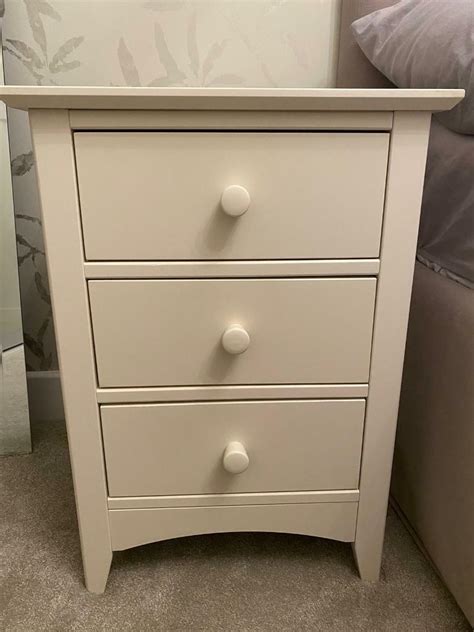 2 CREAM BEDSIDE TABLES!! | in Chesterfield, Derbyshire | Gumtree