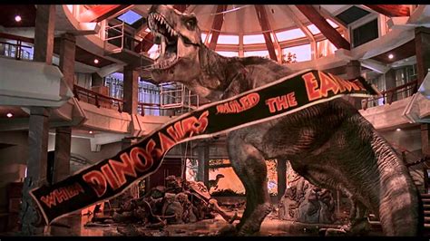 T-Rex Roar - Jurassic Park - When Dinosaurs Ruled The Earth - YouTube