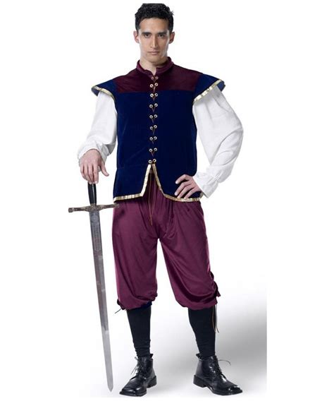 Renaissance Noble Man Costume - Adult Halloween Costumes