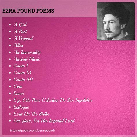 Ezra Pound Quotes