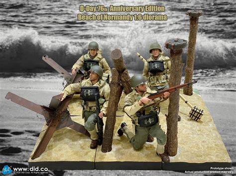 E60057 Beach of Normandy onesixth diorama - DID Corp.