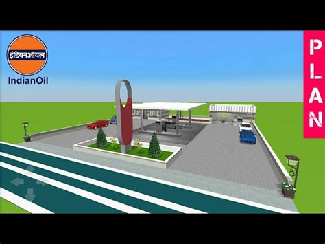 Petrol Station Design Layout