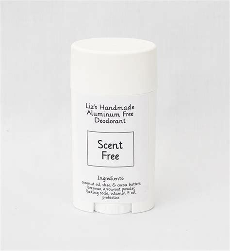 Scent Free Deodorant | Liz's Handmade Soaps in Barto, PA