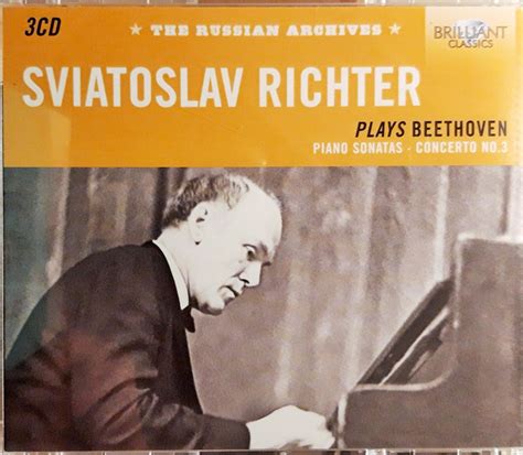 Sviatoslav Richter - Sviatoslav Richter Plays Beethoven, Piano Sonatas ...