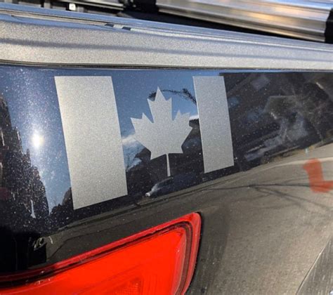 Canada Flag Vinyl Decal Sticker Canada Flag Symbol | Etsy