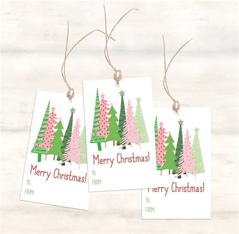 Christmas Gift Tags for Christmas Gifts Printed Christmas - Etsy