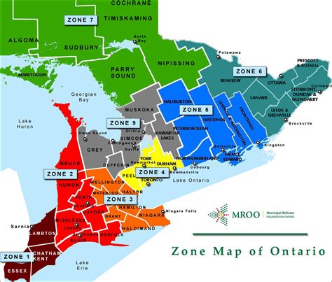 Ontario Zone Map