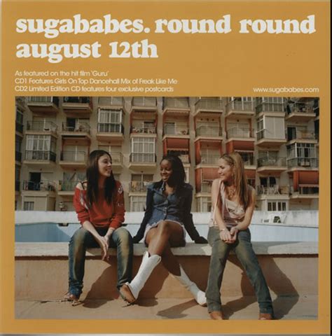 Sugababes Round Round UK Promo display (632087)