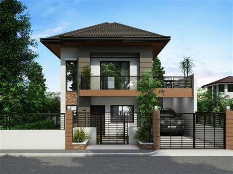 Two Story House Plans Series : PHP-2014012 | House blueprints, Desain ...