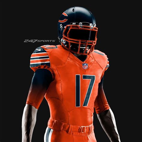 Bears New Orange Jersey Concept : r/CHIBears