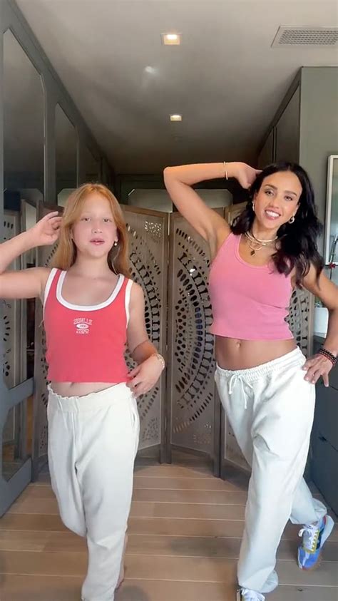 Watch Jessica Alba and Daughter Haven, 10, Twin in TikTok Dance Video