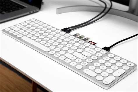 An external keyboard with a built-in multi-port hub sounds like sheer genius - Yanko Design