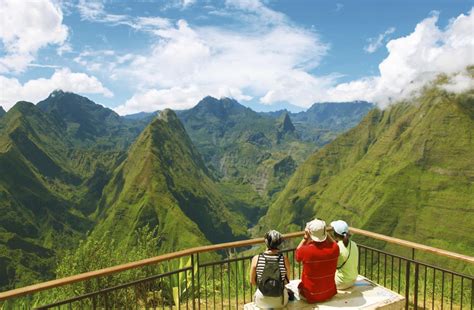 Hiking trails on Reunion Island