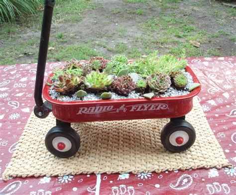 This is a mini red rider wagon I got from the hardware store and ...