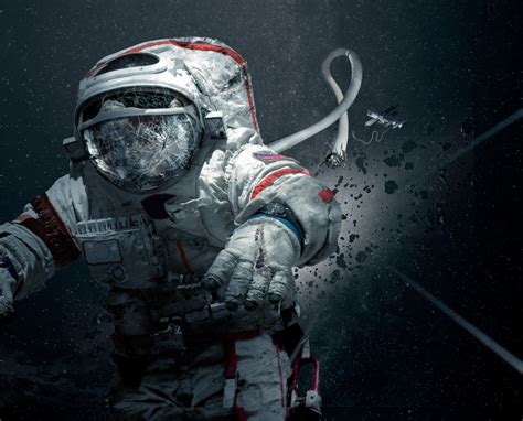 Astronaut lost in space, Nicolai Aaroe | Astronaut art, Lost in space ...