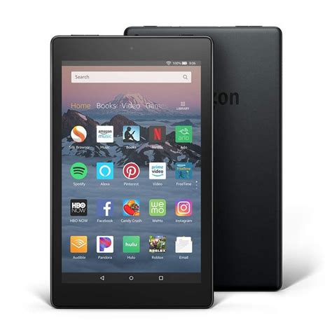 Amazon Kindle Fire HD 8 Tablet (8" HD Display, 16GB ROM) - Black ...