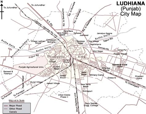 Map of Ludhiana • Mapsof.net