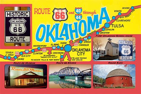 Acquiesce Genealogie Satz route 66 oklahoma map Ausführung Destillieren ...