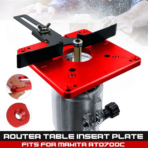 【High Quality】Aluminum Router Table Insert Plate 120mm For MAKITA ...