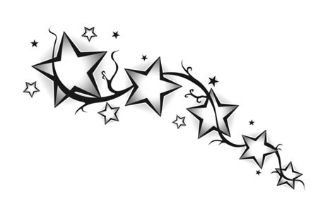 dessin etoile filante – Recherche Google | Star tattoo designs, Star tattoos, Tattoos