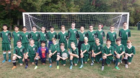 Middle school soccer team completes unbeaten season