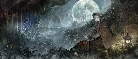 HD wallpaper: Video Game, Bloodborne, Dark, Gothic, Moon, Plain Doll ...