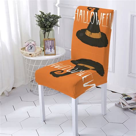 Halloween Style Covers For Chairs Elastic Armchair Cover Dining Cover ...