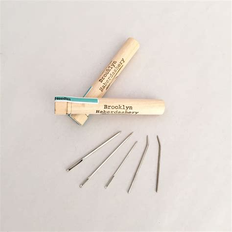 Darning Needles for Knitters - Set of 5 | Knitted bee, Visible mending, Knitters